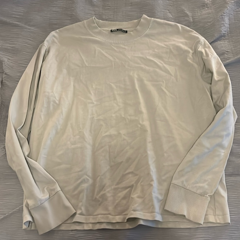 Zara tan long sleeve